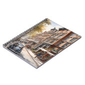 アムステルダムの絵画水彩色 ノートブック (左側)