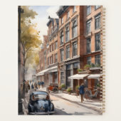 アムステルダムの絵画水彩色 プランナー手帳 (裏面)