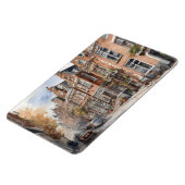 アムステルダムの絵画水彩色 マグネット (左側)