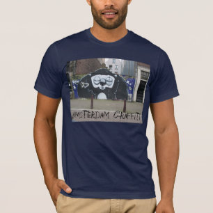 アムステルダムの落書き Tシャツ