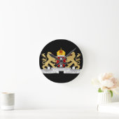 アムステルダムの軍のコート ラウンド壁時計 (ホーム)