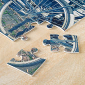 アムステルダムの運河および自転車 ジグソーパズル (側面)