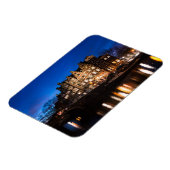 アムステルダムの運河の家の夜 マグネット (左側)