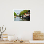 アムステルダムの運河 ポスター (キッチン)