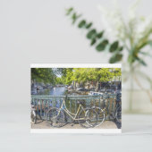 アムステルダムの運河 ポストカード (スタンド正面)