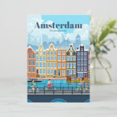 アムステルダムへの旅のアート シーズンカード (スタンド正面)