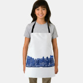 アムステルダムインブルーデルフトウェアスタイル エプロン (インサイチュ)