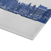 アムステルダムインブルーデルフトウェアスタイル カッティングボード (角)