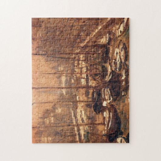 アムステルダムウィンターモネファインアート ジグソーパズル (縦)