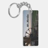 アムステルダムウィンドミルカナルハウス先生キーチェーン キーホルダー (正面左)