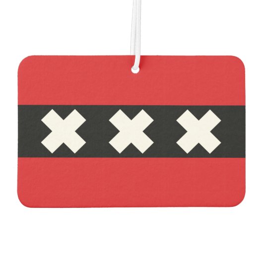 アムステルダムエアフレッシュナー国旗 カーエアーフレッシュナー