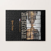 アムステルダムオランダオランダヴィンテージ土産 ジグソーパズル (横)