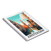 アムステルダムオランダカナルトラベル ノートブック (右側)