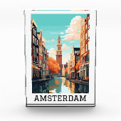 アムステルダムオランダカナルトラベル フォトブロック (正面)