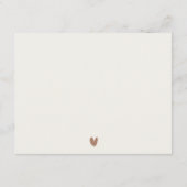 アムステルダムオランダカナルランドスケープ結婚ズ詳細 エンクロージャーカード (裏面)