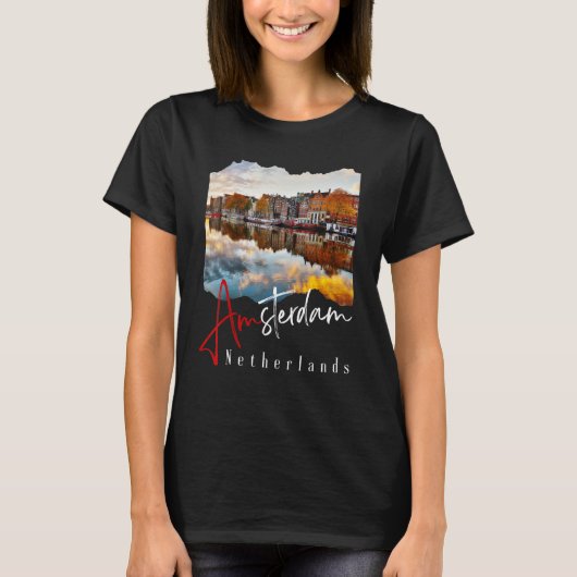 アムステルダムオランダズサミナリー Tシャツ (正面)