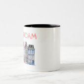 アムステルダムオランダリーニングハウス ツートーンマグカップ (中央)