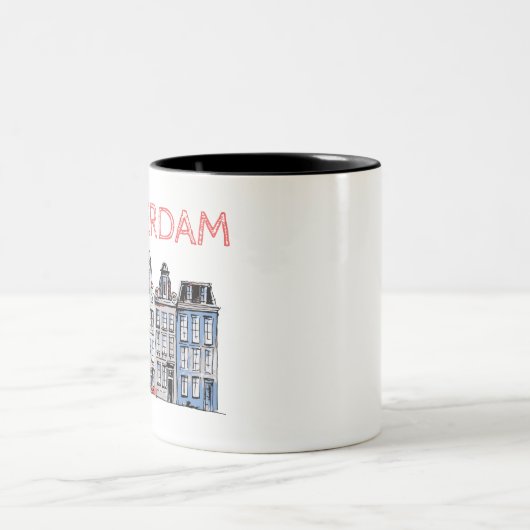 アムステルダムオランダリーニングハウス ツートーンマグカップ (中央)