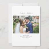 アムステルダムオランダ水の色目的地 セーブザデート (裏面)