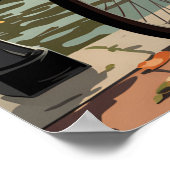 アムステルダムオランダ ポスター (角)