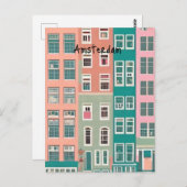 アムステルダムオランダ ポストカード (正面/裏面)