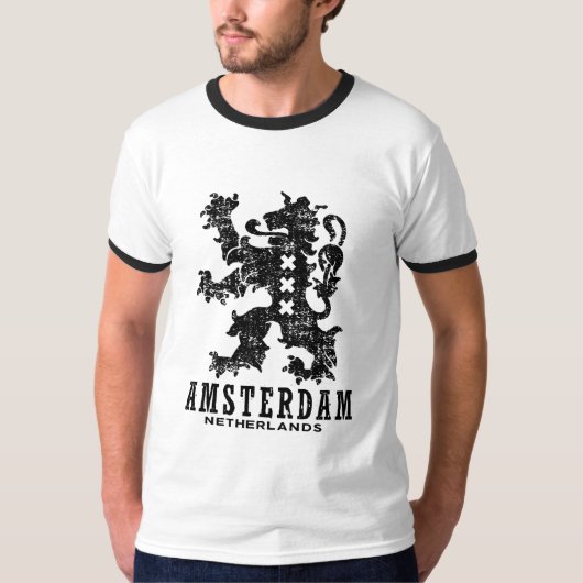 アムステルダムオランダ Tシャツ (正面)