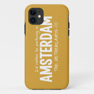 アムステルダムカスタムの色iPhoneケース iPhone 11 ケース