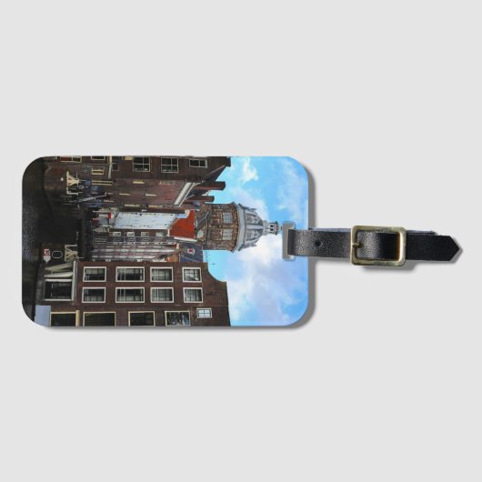 アムステルダムカナルデワレン写真 ラゲッジタグ (正面横)