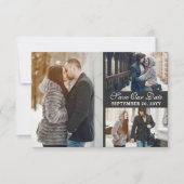 アムステルダムカナルハウシズオランダザデイトカードを保存 招待状 (正面)