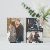 アムステルダムカナルハウシズオランダザデイトカードを保存 招待状 (スタンド正面)