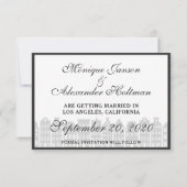 アムステルダムカナルハウシズオランダザデイトカードを保存 招待状 (裏面)