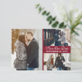 アムステルダムカナルハウシズオランダザデイトカードを保存 招待状 (スタンド正面)