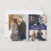 アムステルダムカナルハウシズオランダザデイトカードを保存 招待状 (正面)