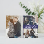 アムステルダムカナルハウシズオランダザデイトカードを保存 招待状 (スタンド正面)