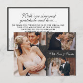 アムステルダムカナルハウシズサンキューフォトコラージュ サンキューカード (正面/裏面)