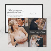 アムステルダムカナルハウシズサンキューフォトコラージュ ポストカード (正面/裏面)