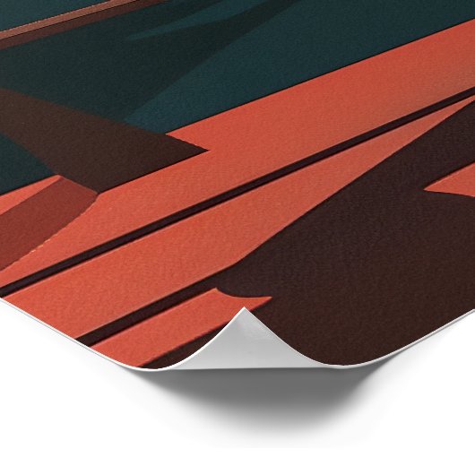 アムステルダムカナルハウシズ ポスター (角)