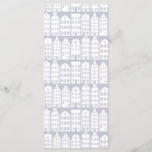 アムステルダムカナルハウズオランダ結婚ズディナーメニュー メニュー (裏面)