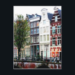 アムステルダムカナルレイン春デイ ポストカード<br><div class="desc">初めまして!私が撮った写真が気に入ってくれるといいな！自感じ分の文字を追加し、私の店をチェックする自由に！</div>