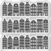 アムステルダムカナルローハウシズオランダグラッテンパンデン シール (正面)
