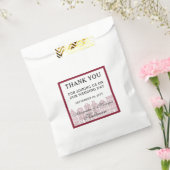 アムステルダムカナルローハウシズ結婚オランダズサンキューユー フェイバーバッグ (封をした状態)