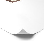 アムステルダムキャナルア図解入りの、写真付きのートプリント ポスター (角)