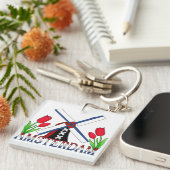 アムステルダムキーチェーン キーホルダー (正面右)