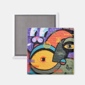 アムステルダムグラフィティ マグネット (正面/裏面)