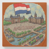 アムステルダムコースター ストーンコースター (正面)