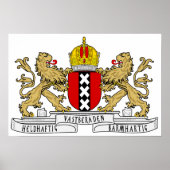 アムステルダムコートオブアームズ ポスター (正面)