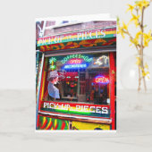 アムステルダムコーヒーショップ カード (黄色い花)