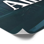 アムステルダムサンセットセレニティ ポスター (角)