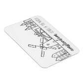 アムステルダムスカイライン マグネット (右側)