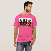 アムステルダムスキポールエアポートオランダアムスアイアタ Tシャツ (正面フル)